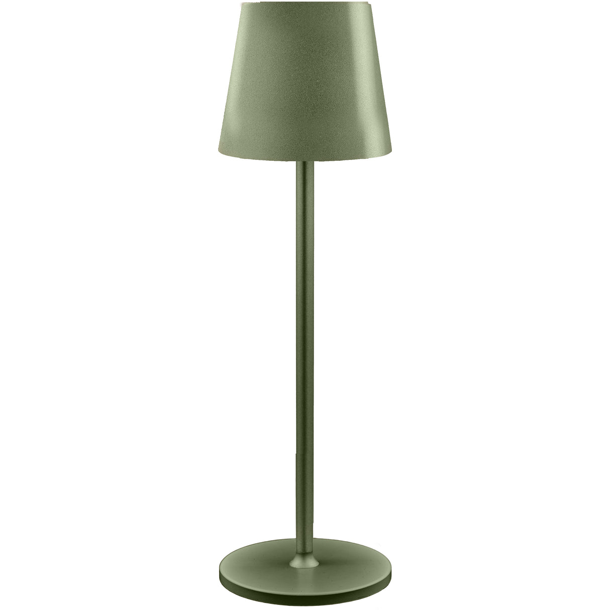 larcolaio larcolaio lampada led touch ricaricabile h 38 cm 10 x 10 cm ip54 round pro oliva ean 8051526263440