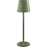 larcolaio larcolaio lampada led touch ricaricabile h 38 cm 10 x 10 cm ip54 round pro oliva ean 8051526263440