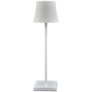L'Arcolaio Lampada Touch Flared Pro H 38 Cm 10 x 10 Cm Weiß