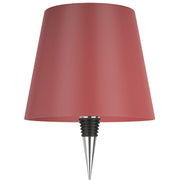 L'Arcolaio Touchlampe Metallkappe 11 x 11 x 13 cm Rot