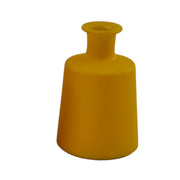 L'Arcolaio Matt Vase Niedrig 12 x 12 x 18 Cm Bonbonniere / Tischdeko Gelb