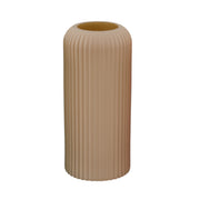 L'Arcolaio Matt Vase Zylinder 8,7 x 8,7 x 20 cm Taube