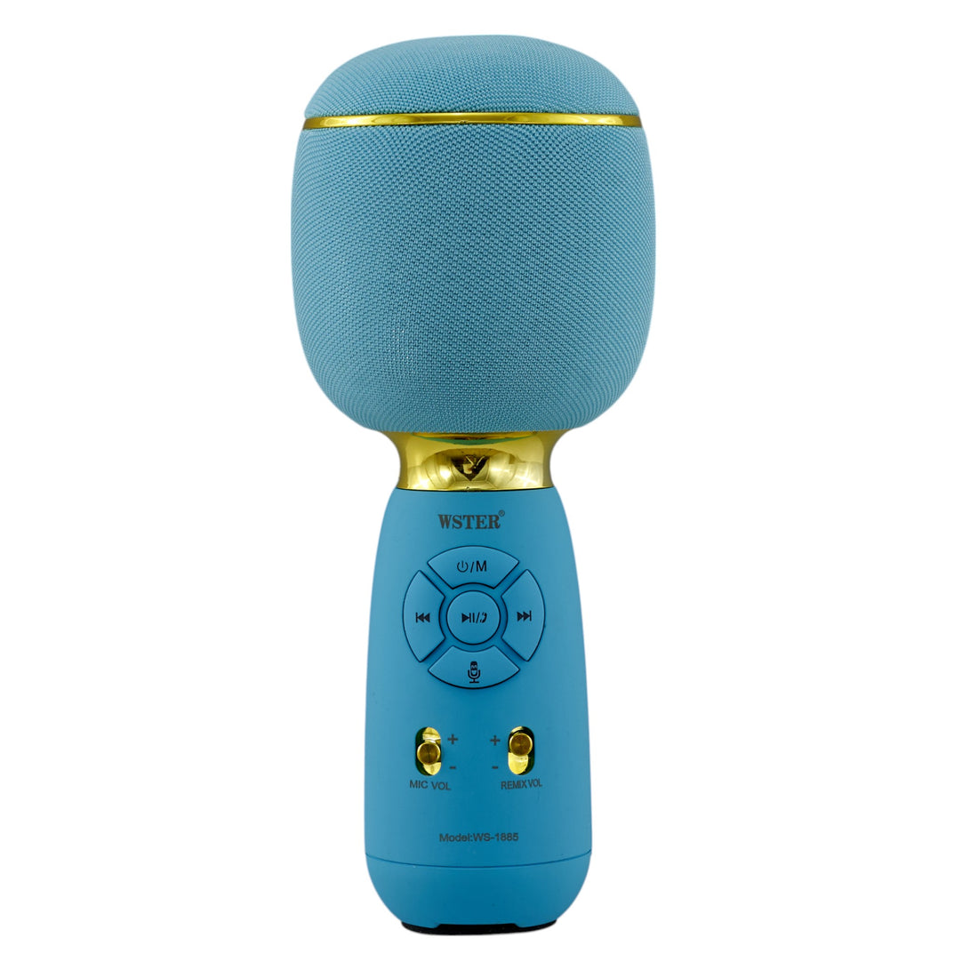 larcolaio larcolaio microfono cassa bluetooth celeste