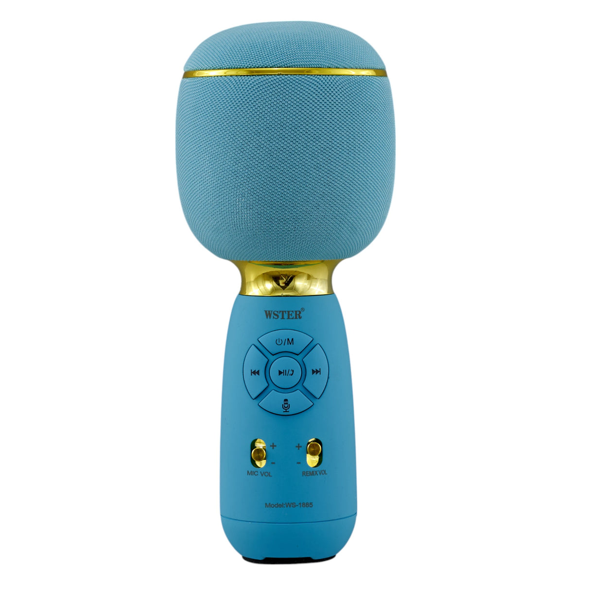 larcolaio larcolaio microfono cassa bluetooth celeste