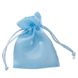larcolaio larcolaio sacchetto organza lucido 9x12 cm portacanfetti celeste bomboniera elegante 12 pz ean 8059558631572