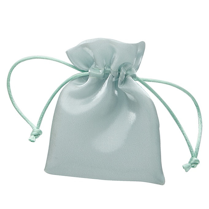 larcolaio larcolaio sacchetto organza lucido 9x12 cm portacanfetti verde bomboniera elegante 12 pz ean 8059558631640
