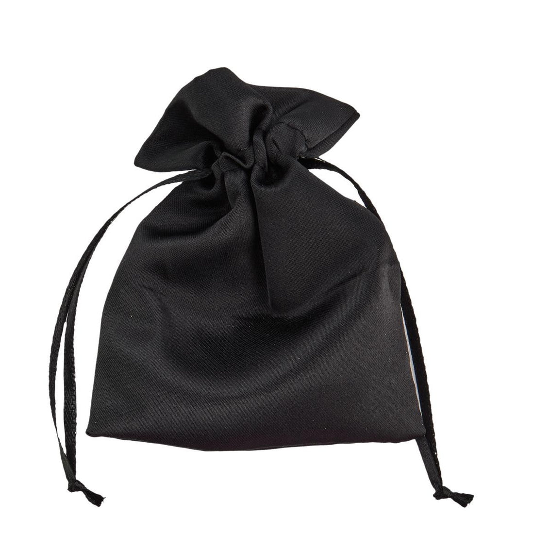 larcolaio larcolaio sacchetto raso 9x12 cm portacanfetti nero bomboniera elegante 12 pz ean 8054751444424