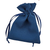 larcolaio larcolaio sacchetto tessuto 9x12 cm portacanfetti blu bomboniera elegante 12 pz ean 8054751444165