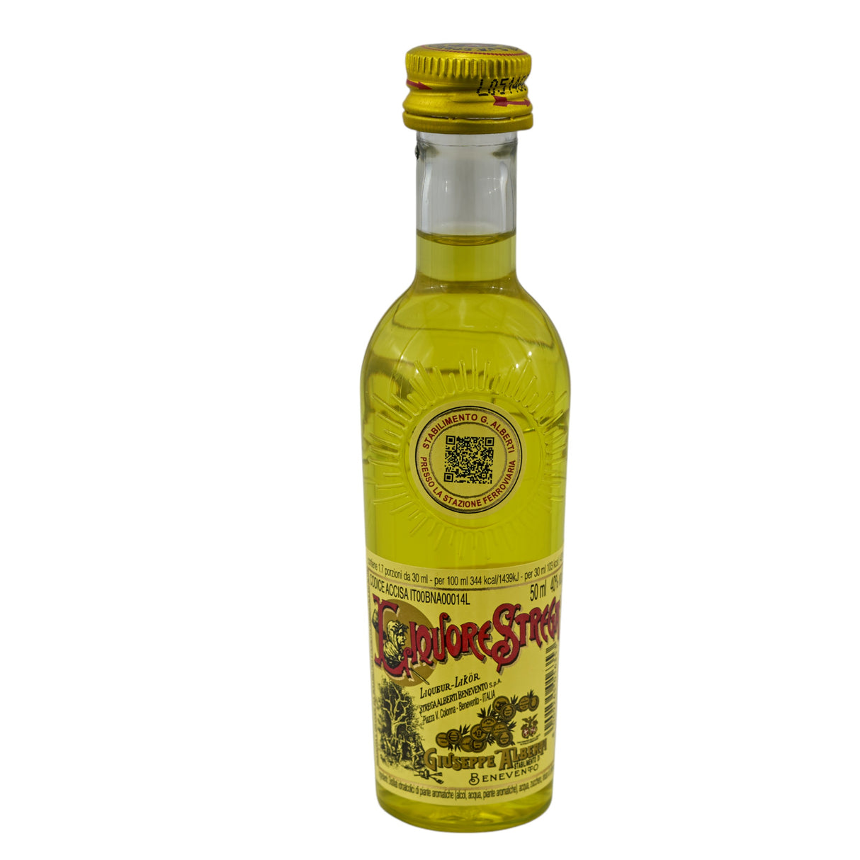 larcolaio larcolaio strega mignon bottiglietta 50 cc 40 vol 