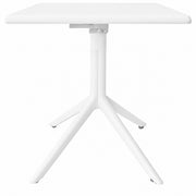 L'Arcolaio Klapptisch mit weißer Tischplatte 70x70x75 cm
