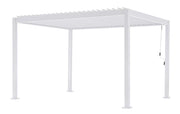 L'Arcolaio Pergola Vulcano 3 x 4 m Weiß