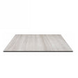 Piano tavolo HPL 70×70 cm sp. 10 mm finitura Travertino Plamky effetto pietra chiara, antigraffio. Made in Italy per bar e ristoranti
