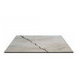 Piano tavolo HPL 70×70 cm sp. 10 mm finitura White Moon Geo bianco pietra, antigraffio. Made in Italy per bar e ristoranti