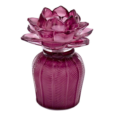 linea due elle linea due lume led fiore loto magenta 119 x 15 cm lampada decorativa led elegante per interni e atmosfere relax ean 8033551047042