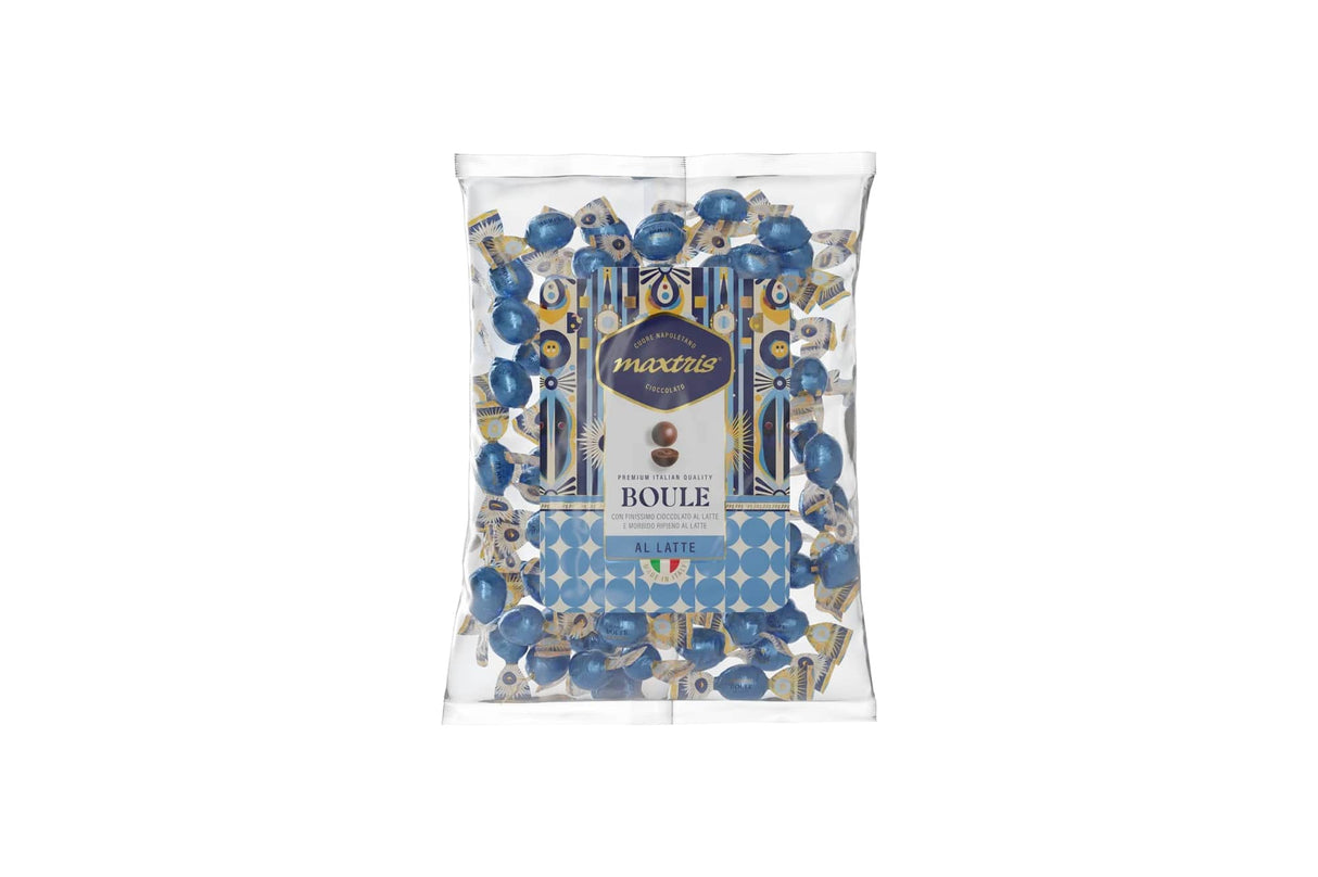 maxtris maxtris boule natale cioccolata al latte bag da 1 kg ean 8022470877373