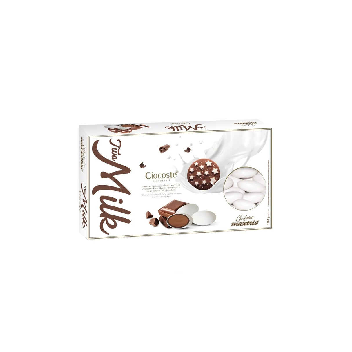 maxtris maxtris confetti two milk ciocoste 1 kg ean 8022470231885