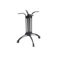 moia greenwood moia greenwood basamento tavolo 4 razze zavorrato 6 kg base in ghisa nero con tubo centrale per tavoli ean 8013054199219
