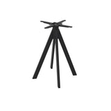 moia greenwood moia greenwood base tavolo 4 gambe in acciaio nero 8 kg basamento robusto per tavoli design moderno ean 8013054838743