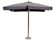 moia greenwood moia greenwood ombrellone legno de lux 3 x 3 palo centrale mt grigio ean 8013054830105
