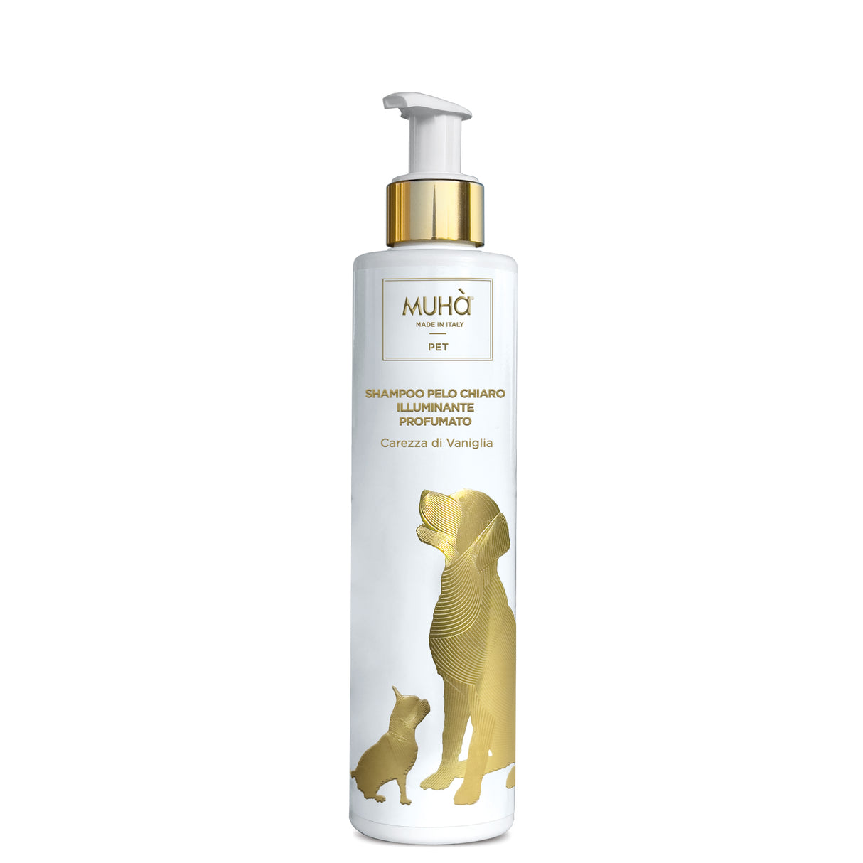 muha muha shampoo pelo chiaro 200 ml carezza di vaniglia ean 8054619817643