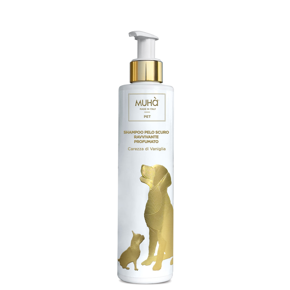 muha muha shampoo pelo scuro 200 ml carezza di vaniglia ean 8054619817667