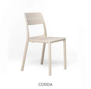 Nardi Stuhl Cassia Bistrot Kordel Polypropylen stapelbar