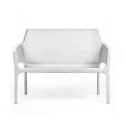Nardi Panchina Net Bench Weiß 116cm Zwei Plätze Polypropylen
