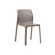 Nardi Stuhl Bit Grau Durchbrochenes Design Polypropylen Stapelbar