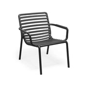 Nardi Sessel Doga Relax Anthrazit Armlehnen Stapelbar