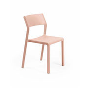 Nardi Trill Bistrot Sedia Rosa Polipropilene Impilabile