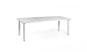 Nardi Tavolo Allungabile Libeccio Rettangolare 100 x 160 / 220 Cm H 74 Cm Bianco