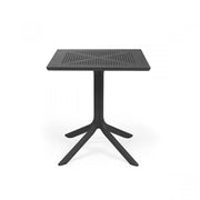 Nardi Clip Tisch 70 Anthrazit Quadratisch