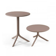 Nardi Spritz Runder Tisch Graubraun Polypropylen Ø 60,5 cm