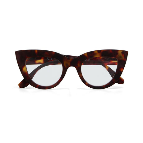 okkia okkia occhiale da lettura mod claudia premontato gatto soft touch havana diottrie 3 00 ean 8055773193109