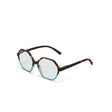 okkia okkia occhiale da lettura mod valencia premontato soft touch spring anti luce blu havana blue diottrie 3 00 ean 8056211374647