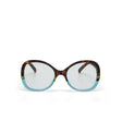 okkia okkia occhiale da lettura mod verona premontato butterfly soft touch spring anti luce blu havana blue diottrie 2 00 ean 8056211374029
