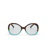 okkia okkia occhiale da lettura mod verona premontato butterfly soft touch spring anti luce blu havana blue diottrie 2 50 ean 8056211374036