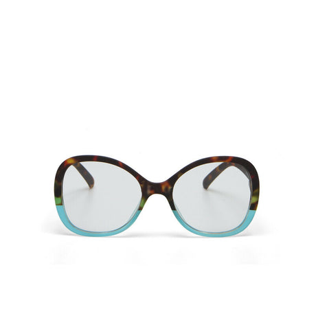 okkia okkia occhiale da lettura mod verona premontato butterfly soft touch spring anti luce blu havana blue diottrie 3 00 ean 8056211374043