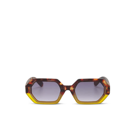 okkia okkia occhiale da sole premontato esagonale mod andrea havana yellow ean 8055773193741