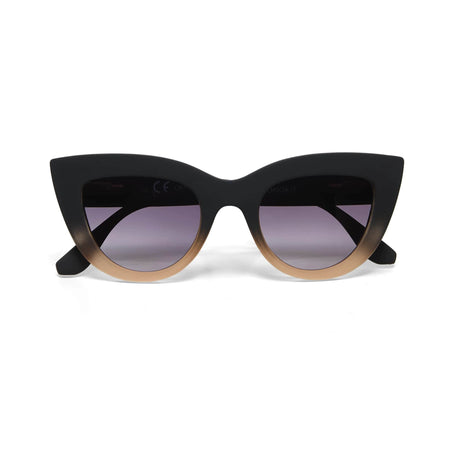 okkia okkia occhiale da sole premontato gatto big frame mod claudia black pink ean 8056211371431