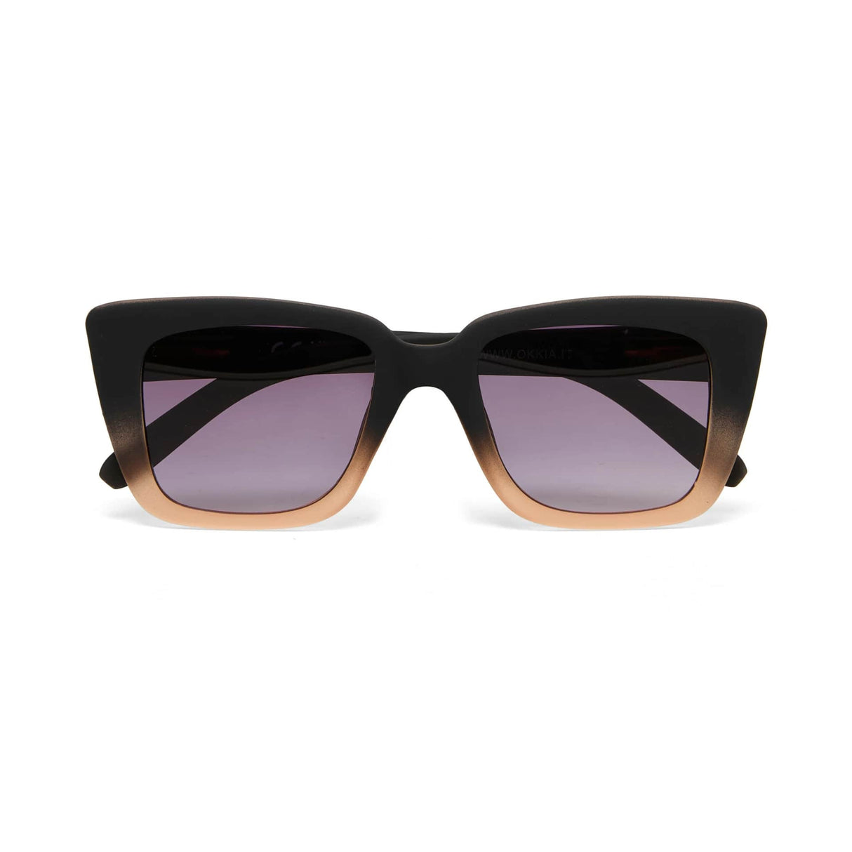 okkia okkia occhiale da sole premontato mod elba spring arms black in pink ean 8056211371226