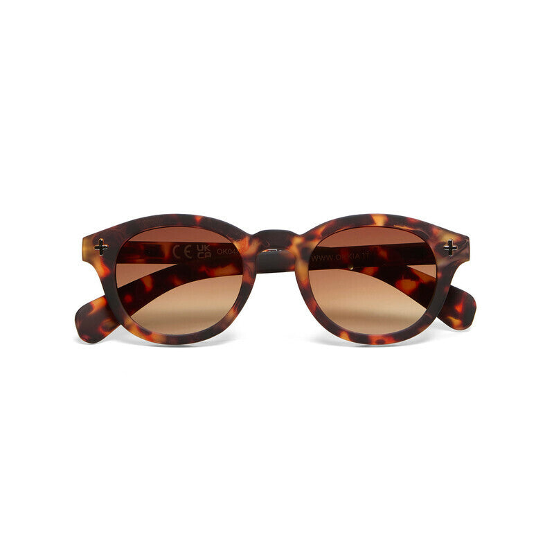 okkia okkia occhiale da sole premontato mod milano soft touch classic havana lenti brown ean 8056211375644