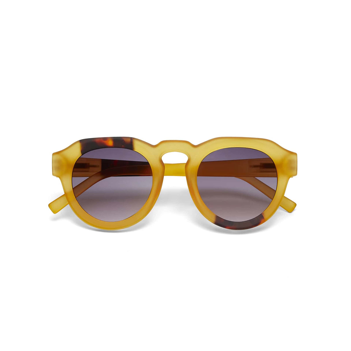 okkia okkia occhiale da sole premontato mod zeno yellow with 3 points havana ean 8055773197237