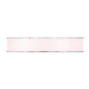 Piovaccari Matt Satin Doppelband 15 mm 15 m Rosa