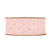Piovaccari Nastro Shining Diamons 40 Mm 20 Mt Rosa