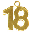 piovaccari piovaccari ciondolo 18 anni writting h 25 cm l 25 cm cf 6 pz oro ean 8050503521191