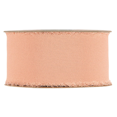 piovaccari piovaccari nastro organdy ribbon h 50 mm 10 mt peach ean 8052961947308