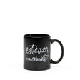 piu forty 40 piu forty 40 mug ceramica con manico 325 cl stampa estica nero mat ean 8055773192546