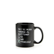 piu forty 40 piu forty 40 mug ceramica con manico 325 cl stampa sei di buon umore nera mat ean 8056590508107