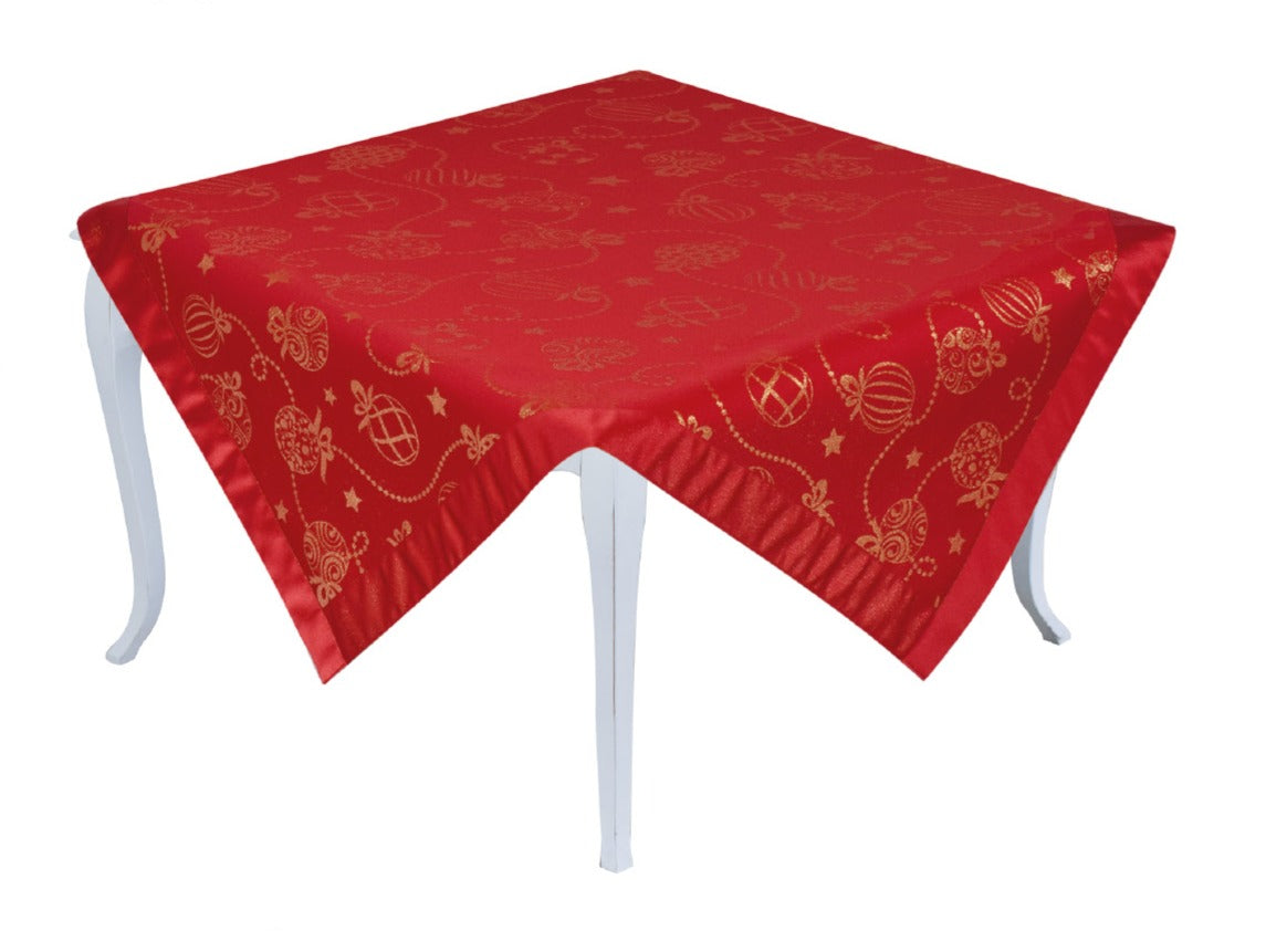 preziosa home preziosa home centrotavola natale ass 100 x 100 cm con lurex no stiro 1 pz ean 8050264038907